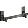 Image de AXOR Barre porte-serviettes rectangulaire universelle 30,5 cm en chrome noir poli 42613330