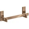 Image de hansgrohe Poignée Axor Uni rectangulaire 340 mm, fixation murale, or rouge poli