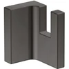 Image de hansgrohe Axor Uni Porte-serviettes rectangulaire mural, chrome noir brossé