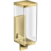 Image de hansgrohe Axor Uni Rectangulaire Verre, Montage Mural, Optique Or Poli