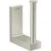 Image de hansgrohe Axor Uni Porte-papier hygiénique rectangulaire mural, aspect inox