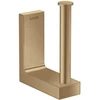 Image de hansgrohe Porte-papier hygiénique Axor Uni Rectangulaire Montage mural, bronze brossé