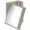 Image de hansgrohe Axor Uni. Miroir de rasage rectangulaire inclinable, montage mural, nickel brossé