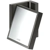 Image de hansgrohe Axor Uni. Miroir de rasage rectangulaire inclinable, montage mural, chrome noir poli