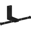 Image de hansgrohe Axor PRH Uni. Rectangulaire double, montage mural, noir mat