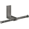 Image de hansgrohe Axor Uni. Rectangulaire double, mural, chrome noir poli