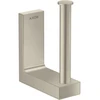 Image de hansgrohe Porte-papier réserve Axor Uni Rectangulaire à montage mural, nickel brossé