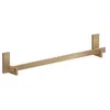Image de hansgrohe AXOR Porte-serviettes de bain rectangulaire universel, longueur 600 mm, métal, 42661, couleur : bronze brossé