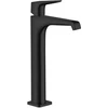 Image de hansgrohe Axor Citterio E Mitigeur lavabo 250 163 mm, mat noir, sans garniture de vidage
