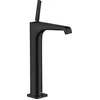 Image de hansgrohe AXOR Citterio E Mitigeur monocommande de lavabo 250 sans timon pour lavabo, 36104670, Couleur: noir mat