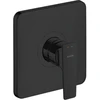 Image de hansgrohe Axor Citterio E Set complet Mitigeur encastré douchette, 1 jet, noir mat