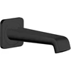 Image de hansgrohe Axor Citterio E Bec de baignoire Déport 181 mm, noir mat