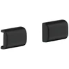 Image de hansgrohe Axor Couvercle universel pour barre de maintien, noir mat