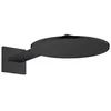 Image de hansgrohe AXOR ShowerSolutions pomme de douche 300 2 jet, raccord mural, bras de douche 450 mm, 35303670, Couleur: noir mat