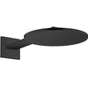 Image de hansgrohe Axor Pomme de douche 300 2jets avec bras de douche, noir mat