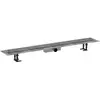 Image de hansgrohe Caniveau de douche RainDrain Compact 1200 mm, set, avec siphon, pour installation standard, chrome