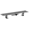 Image de hansgrohe RainDrain Compact - Caniveau de douche linéaire 800 mm, Siphon de sol pour une installation standard, avec hauteur d'encastrement 63 mm, 56179000