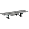Image de hansgrohe Caniveau de douche RainDrain Compact 600 mm, set, pour installation standard, ES courbé