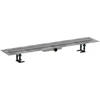 Image de hansgrohe Caniveau de douche RainDrain Compact 1000 mm, kit, pour installation affleurante, ES courbé