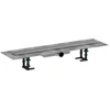 Image de hansgrohe Caniveau de douche RainDrain Compact 700 mm, set, pour installation affleurante, ES brossé
