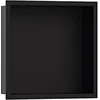 Image de hansgrohe XtraStoris Original Niche murale avec cadre, 300x70x300mm, 56093670, Couleur: noir mat