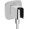 Image de Hansgrohe - 26485000 - Fixfit Porter E porte-douchette pour installation murale Chrome
