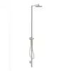 Image de hansgrohe Nature Colonne de douche Axor Starck avec pommeau, douchette, acier inoxydable optic