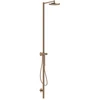 Image de hansgrohe Duschsäule Axor Starck m Thermostat, pomme de douche 240 mm, 1 an, or poli rouge