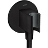 Image de hansgrohe Axor Fixfit unité porte-rouleau ronde, avec arrêt, mat noir