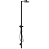 Image de hansgrohe Colonne de douche Axor Starck avec thermostat, pomme de tête 240 mm, 1 an, noir mat