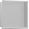 Image de hansgrohe XtraStoris Original Niche Murale avec Cadre, 300x300x100 mm, 56057, Coloris: Gris béton