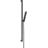 Image de hansgrohe Pulsify E - Set de douche, Ensemble de douche avec douchette, barre de douche 90cm, flexible de douche 160cm et support de douche, Pommeau de douche avec 1 jet (PowderRain), Noir mat