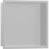 Image de hansgrohe Niche murale XtraStoris Original 300x300x70mm, gris béton, avec cadre