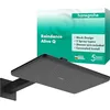 Image de hansgrohe Raindance Alive Q - Tête de douche avec 2 types de jet, Douche pluie (340 x 210 mm), avec bras de douche, Pommeau de douche pour montage au mur, Noir mat, 24550670