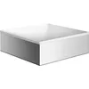 Image de hansgrohe AXOR Suite lavabo à poser, rectangulaire, 285x285mm, avec cadre métal, sans trop-plein, SolidSurface, 42002000, Couleur: chrome