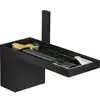 Image de hansgrohe Mitigeur monocommande lavabo 70 Axor MyEdition A 151 mm, avec vidage poussoir, sans plaque, mat noir
