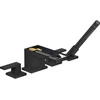 Image de hansgrohe Kit complet Axor MyEdition Mitigeur lavabo 4 trous sans plaque noir mat