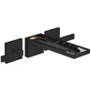 Image de hansgrohe Axor MyEdition kit complet Mitigeur lavabo 3 trous, mural, sans plaque, mat noir