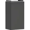 Image de Hansgrohe Xelu Q Meuble sous-lavabo, 340x245 pour Lave-Mains, 1 Porte, charnières à Droite, 54016700, Couleur: Meuble Gris Diamant Mat/poignée Blanc Mat