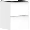 Image de Hansgrohe Xelu Q Meuble sous-lavabo, 480x475, 2 tiroirs, pour Lave-Mains, 54019700, Couleur: Meuble Blanc Brillant/poignée Blanc Mat