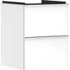 Image de Hansgrohe Xelu Q Meuble sous-lavabo, 480x475, 2 tiroirs, pour Lave-Mains, 54019000, Couleur: Meuble Blanc Brillant/poignée chromée