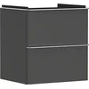 Image de Hansgrohe Xelu Q Meuble sous-lavabo, 580x475, 2 tiroirs, pour lavabo, 54024000, Couleur: Meuble Gris Diamant Mat/poignée Chrome