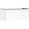 Image de Hansgrohe Xelu Q Meuble sous-lavabo, 1180x550, 1 tiroir, pour Consoles avec Vasque à Poser, Poli, 54062700, Couleur: Meuble Blanc Brillant/poignée Blanc Mat