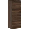 Image de Hansgrohe Xelu Q Armoire mi-Haute, 400x350, 1 Porte, charnières à Gauche, 2 étagères en Verre, 54130000, Couleur: Noyer foncé