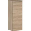 Image de Hansgrohe Xelu Q Armoire mi-Haute, 400x350, 1 Porte, charnières à Gauche, 2 étagères en Verre, 54129700, Couleur: chêne Naturel