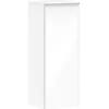 Image de Hansgrohe Xelu Q Armoire mi-Haute, 400x350, 1 Porte, charnières à Gauche, 2 étagères en Verre, 54127000, Couleur: Blanc Brillant