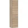 Image de Hansgrohe Xelu Q Armoire mi-Haute, 400x350x1650, 2 Portes, charnières à Gauche, 3 étagères en Verre, 54137700, Couleur: chêne Naturel