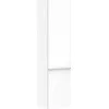 Image de Hansgrohe Xelu Q Armoire mi-Haute, 400x350x1650, 2 Portes, charnières à Gauche, 3 étagères en Verre, 54135000, Couleur: Blanc Brillant