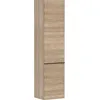 Image de Hansgrohe Xelu Q Armoire mi-Haute, 400x350x1650, 2 Portes, charnières à Droite, 3 étagères en Verre, 54141670, Couleur: chêne Naturel