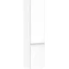 Image de Hansgrohe Xelu Q Armoire mi-Haute, 400x350x1650, 2 Portes, charnières à Droite, 3 étagères en Verre, 54139700, Couleur: Blanc Brillant